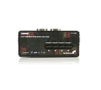 Startech Kit Kvm 4 Puertos Vga Audio One Size Black