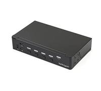 Switch KVM - StarTech.com SV431DPU3A2 Switch Conmutador KVM 4 Puertos DisplayPort 4K con USB 3.0