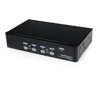 StarTech.com SV431USB - Conmutador Switch Profesional KVM 4 Puertos VGA (USB, hasta 1920x1440), Negro