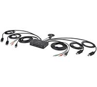 Startech.com switch conmutador cable kvm de 2 puertos para 2 monitores