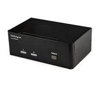 Switch KVM - StarTech.com SV231DPDDUA2 Switch Conmutador KVM 2 Puertos DisplayPort 4K 60Hz