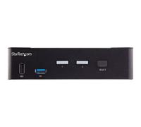 StarTech.com Switch Conmutador KVM de 2 Puertos HDMI 2.0 4K para 1 Monitor - Vídeo de 4K y 60Hz Ultra HD - HDR - Hub Ladrón USB