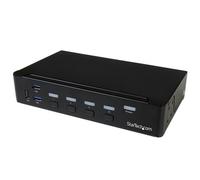 Switch KVM - StarTech.com SV431DPU3A2 Switch Conmutador KVM 4 Puertos DisplayPort 4K con USB 3.0