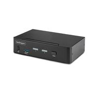StarTech.com Switch Conmutador KVM DisplayPort de 2 Puertos, 8K60/4K144, para Un