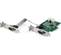 Startech.com tarjeta adaptadora serie pci express rs232 de 2 puertos -