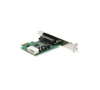 StarTech.com - Tarjeta PCI Express Serie de 4 Puertos RS232 UART 16950