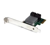 Tarjeta SATA - StarTech.com PEXSAT34RH Tarjeta PCIe SATA III RAID de 4 puertos con HyperDuo