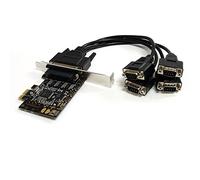 StarTech. com Tarjeta de Interfaz PCI Express de 4 Puertos Serie RS-232 con Cable Octopus - 4 x DB-9 (Macho)
