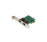 StarTech.com Tarjeta de red PCI Express de 2 puertos Gigabit Ethernet - Adaptador NIC PCIe GbE (ST1000SPEXD4)