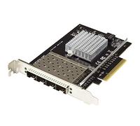 Tarjeta de Red - StarTech.com PEX10GSFP4I Tarjeta de Red PCI Express 4 Puertos SFP+ Intel XL710