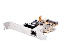 StarTech.com Tarjeta de Red PCIe de 1 Puerto PoE de 2,5Gbps - Adaptador Ethernet LAN RJ45 - Nic PoE de 30W 802.3at para Ordenadores de Sobremesa y Servidores - Bracket de Perfil Bajo (ST1000PEXPSE)