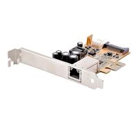 StarTech Tarjeta de red PCIe ST1000PEXPSE - 1 puerto PoE 2,5Gbps 30W RJ45 perfil bajo