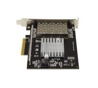 Tarjeta de Red - StarTech.com PEX10GSFP4I Tarjeta de Red PCI Express 4 Puertos SFP+ Intel XL710