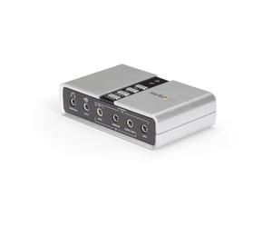 StarTech.com Tarjeta de Sonido 7,1 USB Externa Adaptador Conversor puerto SPDIF Audio Digital Óptico