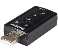 Startech.com tarjeta de sonido 7,1 virtual usb externa adaptador conve