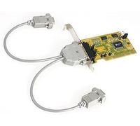 StarTech. com Tarjeta PCI de doble perfil 2 puertos RS-232 serie - Interfaz de tarjetas/adaptadores (PCI, sun1889, 0-57 °C, inalámbrica, amarillo, Windows 3.1/98SE/2000/XP/2003 Server/Vista Dos Linux)