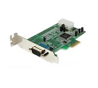 StarTech.com Tarjeta PCI Express Adaptadora Serie RS232 DB9 de 1 Puerto UART16550 - Tarjeta PCIe Controladora de Host Serial RS232 - Tarjeta de Expansión de Perfil Bajo - Windows y Linux (PEX1S553LP)