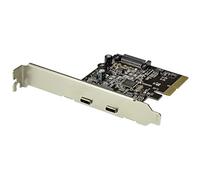 StarTech.com Tarjeta PCI Express de 2 Puertos USB 3.1 - Hub Ladrón Concentrador PCI-E Interno 2x USB C