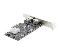 StarTech.com Tarjeta PCI Express de Red Ethernet 2 Puertos NBASE-T 2,5G - Nic I225-V - Tarjeta de Red de 2 Puertos para Ordenador de Sobremesa - Tarjeta PCIe de Red LAN (PR22GI-NETWORK-CARD)