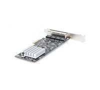 StarTech.com Tarjeta PCI Express de Red Ethernet 4 Puertos NBASE-T 2,5G - Nic I225-V - Tarjeta de Red de 4 Puertos para Ordenador de Sobremesa - Tarjeta PCIe de Red LAN (PR42GI-NETWORK-CARD)