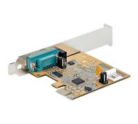 StarTech.com - Tarjeta PCI Express Serie de 1 Puerto, Tarjeta de Interfaz PCIe a Serie RS232 (DB9), Tarjeta Serial, UART 16C1050