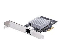 StarTech.com Tarjeta PCIe Adaptadora de Red de 1 Puerto RJ45 10Gb para PC o Servidor, Tarjeta PCI Express Ethernet de 6 Velocidades Compatible con Tramas Jumbo, 10GBASE-T/NBASE-T (ST10GSPEXNB2)