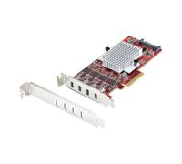 StarTech.com Tarjeta PCIe USB-C de 4 Puertos - Hub Interno USB Tipo C - USB 3.2