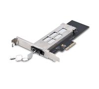 StarTech.com Tarjeta PCIe x4 a SSD NVMe M.2 - Rack Móvil Backplane con Bandeja Removible Hot Swap Intercambiable en Caliente - Bahía de Unidad PCIe 4.0/3.0 - con Llave