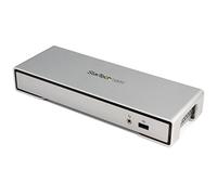 StarTech.com TB2DOCK4KDHC - Replicador de Puertos Thunderbolt 2 con HDMI o Mini DisplayPort (Puerto USB de Carga rápida, Audio Digital, eSATA y Cable)