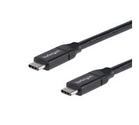 StarTech.com - Cable de 2m USB-C a USB-C con capacidad para Entrega de Alimentación de 5A - USB TipoC - Cable de Carga USBC - US
