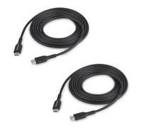 Cable USB-C StarTech.com Pack 2 Unidades 1m USB 2.0 60W 3A Negro