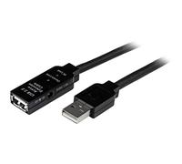 Startech Extension Usb 25 M One Size Black
