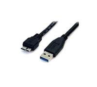 StarTech.com Cable 50cm USB 3.0 Super Speed SS Micro USB B Macho a USB A Macho Adaptador - Negro