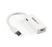 Startech Adaptador Red Usb 3.0 One Size White