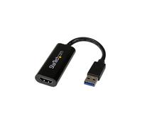 StarTech.com Adaptador USB 3.0 a HDMI - 1080p (1920x1200) - Adaptador Conversor Compacto de USB-A a HDMI para Monitor - Adaptador Gráfico Externo de Vídeo - Negro - para Windows Solamente