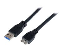 StarTech.com USB3CAUB1M - Cable USB 3.0 Super Speed Micro USB B Macho a USB A Ma