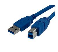 StarTech.com USB3SAB1M - Cable USB 3.0 Super Speed, A Macho a B Macho, 1 Metro