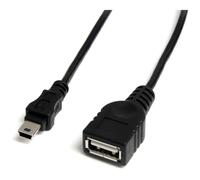StarTech.com USBMUSBFM1 - Cable Mini USB 2.0 (USB A a Mini B H/M) 30 cm