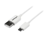 StarTech.com Cable de 2m Lightning de 8 Pin a USB A 2.0 para Apple iPod iPhone 5 iPad - Blanco