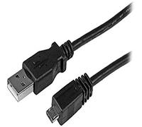 StarTech.com UUSBHAUB1M - Cable Adaptador de 1m USB A Macho a Micro USB B Macho para Teléfono Móvil Carga y Datos - Negro