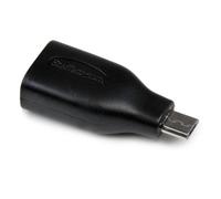 StarTech.com UUSBOTGADAP - Adaptador Micro USB Macho a USB A Hembra OTG para Tablets Smartphones Teléfonos Inteligentes Tabletas Moviles - Negro