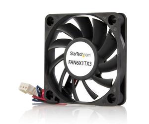 StarTech.com Ventilador Fan para Chasis Caja de Ordenador PC Torre - 60x10mm - Conector TX3