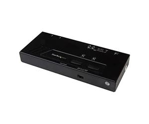 StarTech Conmutador Matricial HDMI 2x2, 4K UHD, Control Serie (VS222HD4K)