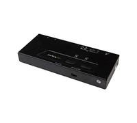StarTech Conmutador Matricial HDMI 2x2, 4K UHD, Control Serie (VS222HD4K) | Conmutación rápida, Detección automática, Selector matricial, Resolución 1080p
