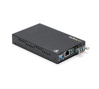 StarTech.com Conversor de Medios de Ethernet Gigabit de Cobre a Fibra - Monomodo LC - 20km