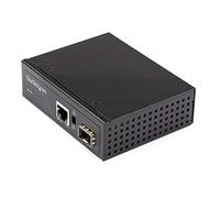 StarTech Convertidor de medios IMC1GSFP60W Gigabit Ethernet SFP a RJ45 PoE+ 60W IP30