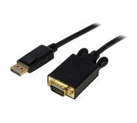 Startech Displayport To Vga Cable 91 Cm One Size Black