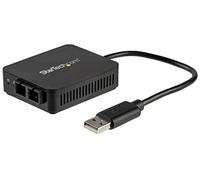 Startech conversor usb 2.0 a fibra Óptica 100basefx-sc multimodo 2km