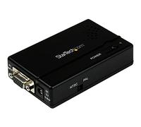 StarTech.com Adaptador Conversor de Vídeo VGA HD15 a Vídeo Compuesto RCA o S-Video - Composite - Convertidor PC a TV