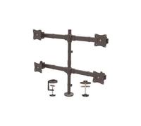 StarTech Desk-Mount Quad-Monitor Brazo - Articulado - Resistente Acero ARMQUAD